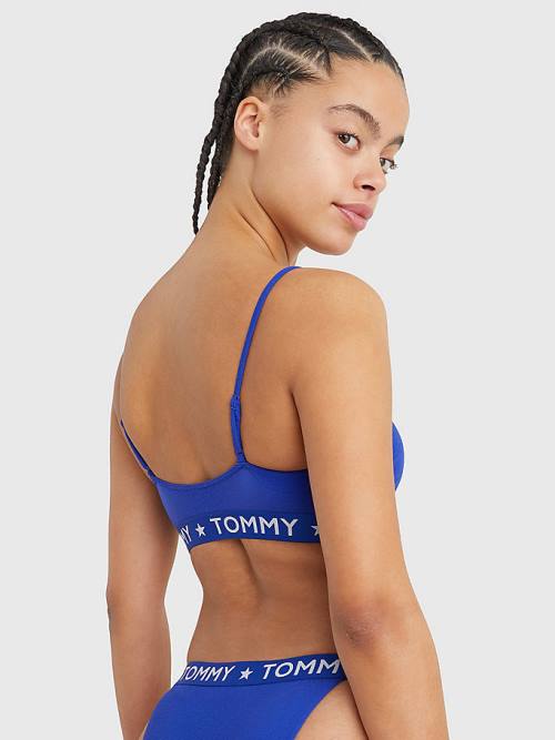 Tommy Hilfiger Bikini Bralette Mayo Kadın Mavi | TH182BDI