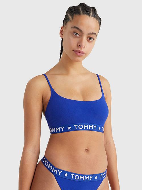 Tommy Hilfiger Bikini Bralette Mayo Kadın Mavi | TH182BDI