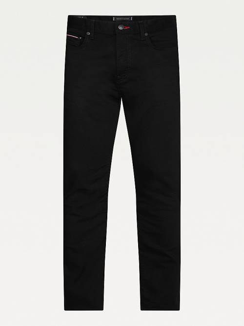 Tommy Hilfiger Bleecker Slim Black Jean Pantolon Erkek Denim | TH109UWI