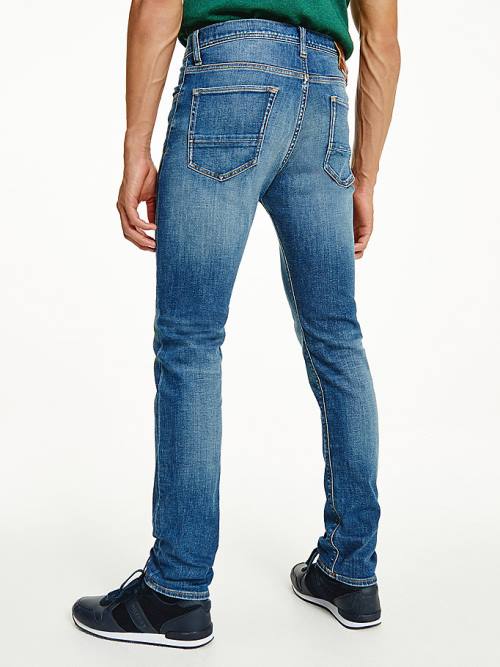 Tommy Hilfiger Bleecker Slim Faded Jean Pantolon Erkek Denim | TH831RPE