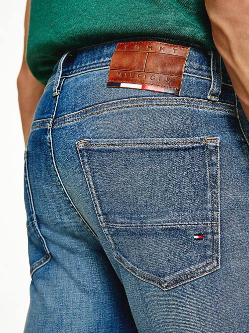 Tommy Hilfiger Bleecker Slim Faded Jean Pantolon Erkek Denim | TH831RPE