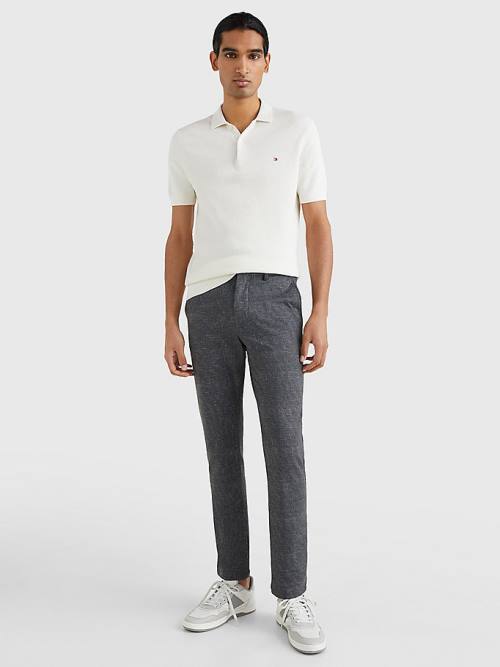 Tommy Hilfiger Bleecker Slim Fit Jersey Pantolon Erkek Gri | TH047QJV