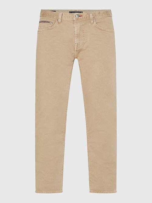 Tommy Hilfiger Bleecker Slim Solid Colour Jean Pantolon Erkek Denim | TH561WPQ