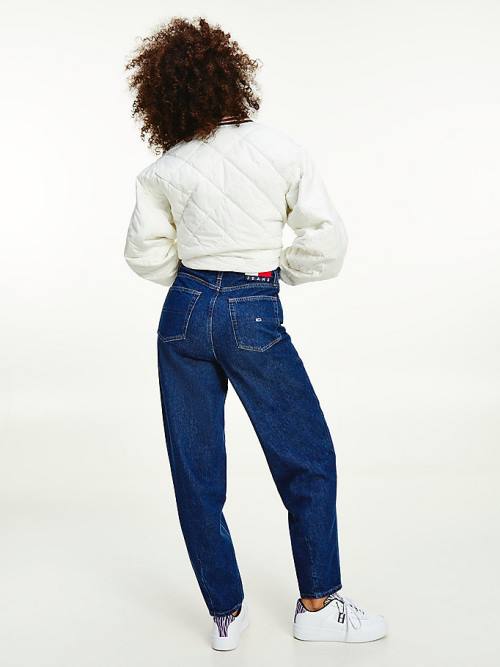 Tommy Hilfiger Callie High Rise Tapered Balloon Jean Pantolon Kadın Denim | TH847XKE