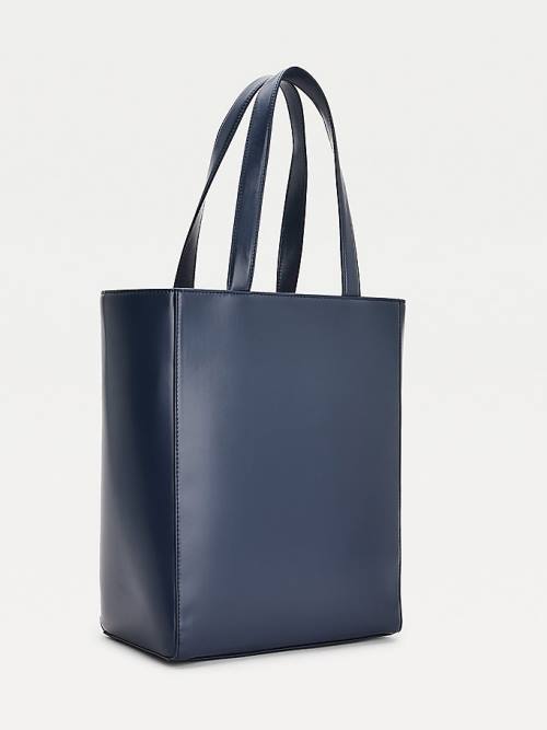 Tommy Hilfiger Charm Tote Çanta Kadın Mavi | TH428YJR