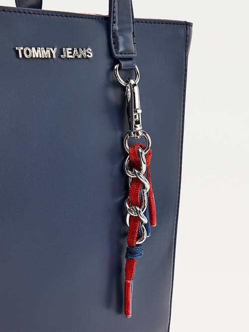 Tommy Hilfiger Charm Tote Çanta Kadın Mavi | TH428YJR