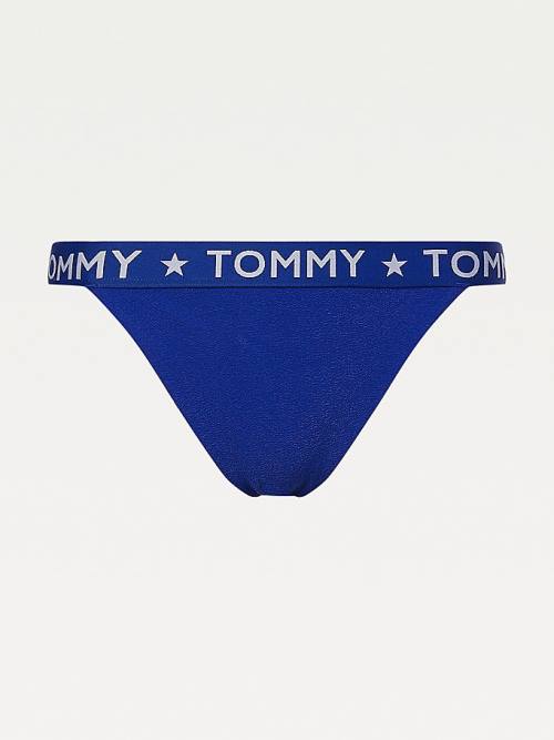 Tommy Hilfiger Cheeky Fit Bikini Bottoms Mayo Kadın Mavi | TH137CQI