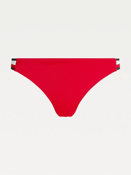 Tommy Hilfiger Cheeky Fit Bikini Bottoms Mayo Kadın Kırmızı | TH627CTI