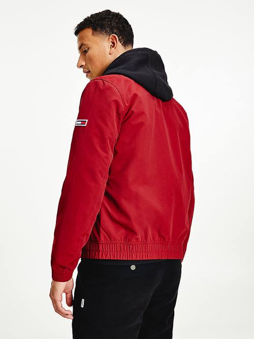 Tommy Hilfiger Classics Bomber Ceket Erkek Kırmızı | TH640EZJ