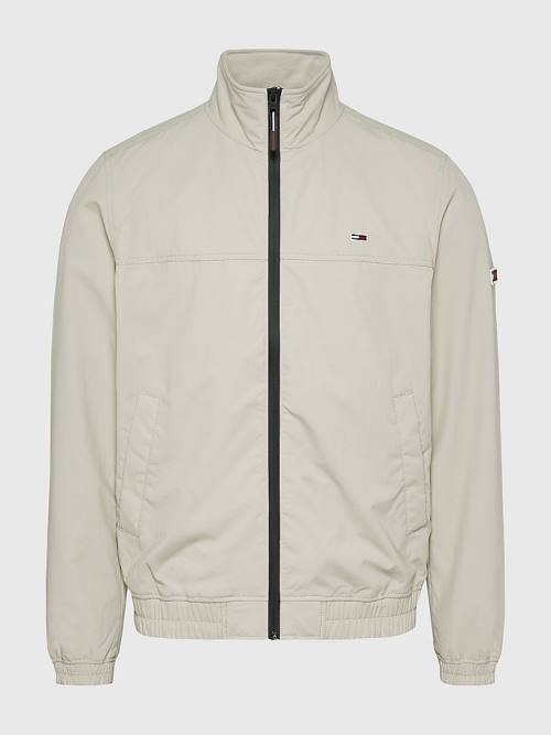 Tommy Hilfiger Classics Bomber Ceket Erkek Bej Rengi | TH674EHQ