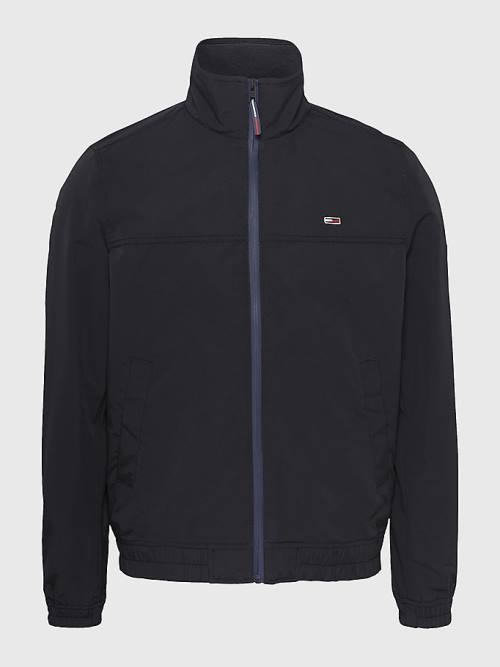 Tommy Hilfiger Classics Bomber Ceket Erkek Siyah | TH902BTC