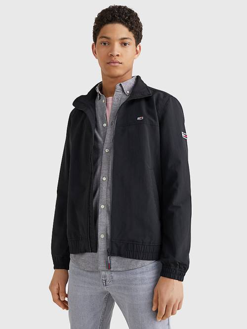 Tommy Hilfiger Classics Bomber Ceket Erkek Siyah | TH902BTC