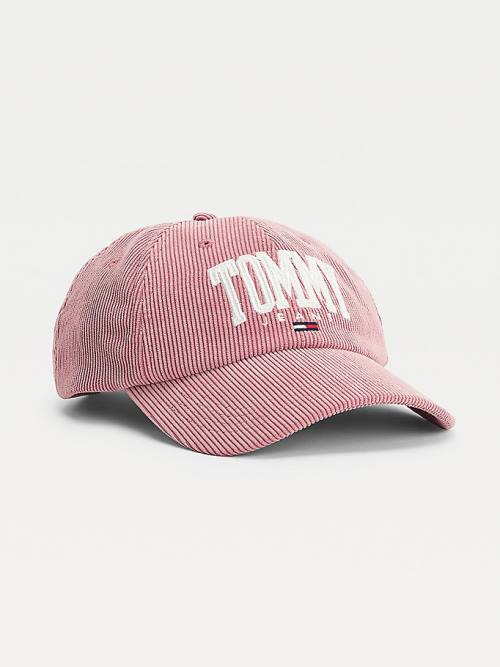 Tommy Hilfiger College Baseball Cap Şapka Erkek Pembe | TH683CTP