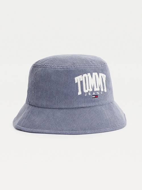 Tommy Hilfiger College Bucket Şapka Erkek Mor | TH637UHK