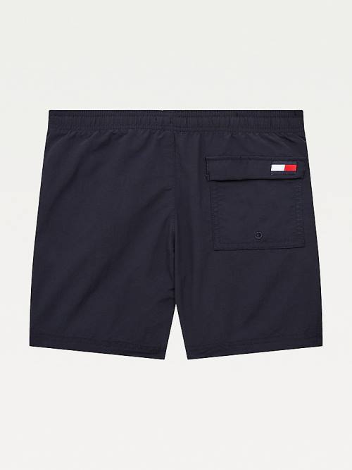 Tommy Hilfiger Colour-Blocked Mid Cut Cut Cut Length Shorts Mayo Erkek Çocuk Mavi | TH823YXU