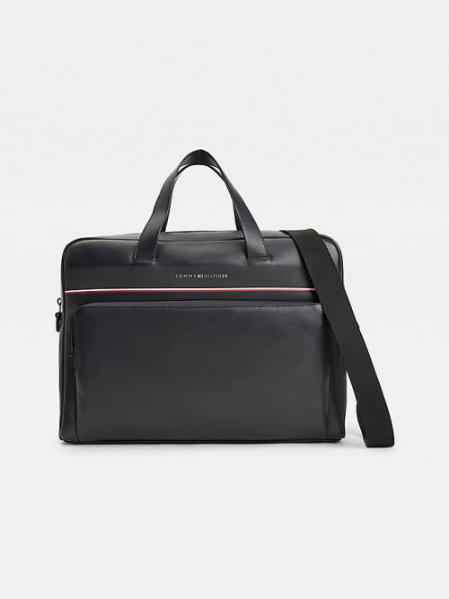 Tommy Hilfiger Commuter Computer Çanta Erkek Siyah | TH782RQL