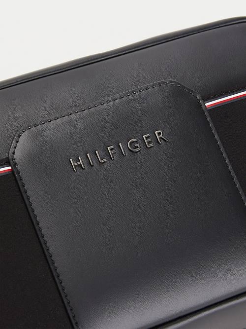 Tommy Hilfiger Commuter Drop Hanging Washbag Çanta Erkek Siyah | TH865TBP