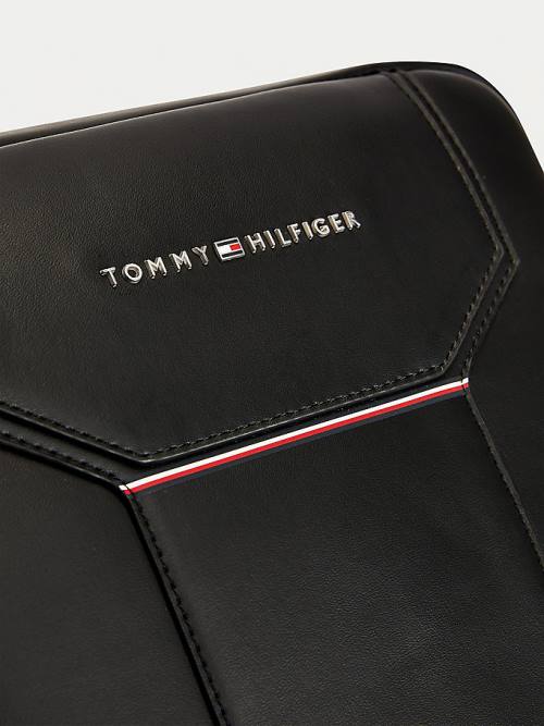 Tommy Hilfiger Commuter Reporter Çanta Erkek Siyah | TH369TJS