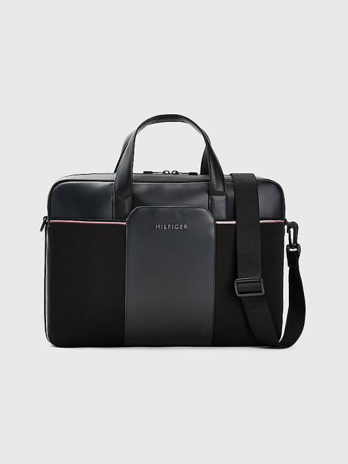 Tommy Hilfiger Commuter Small Computer Çanta Erkek Siyah | TH276YZE