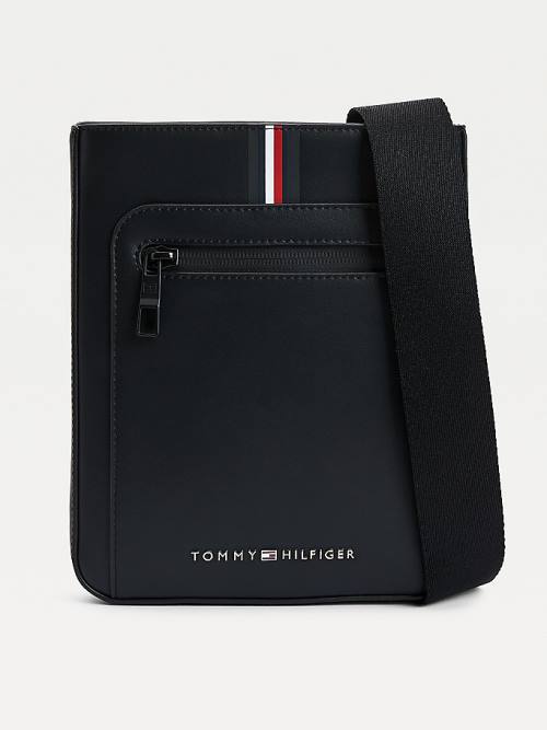 Tommy Hilfiger Commuter Small Crossover Çanta Erkek Siyah | TH740YCO