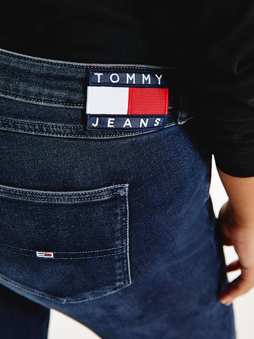 Tommy Hilfiger Curve Melany Ultra-High Rise Super-Skinny Power Stretch Jean Pantolon Kadın Denim | TH341NPK