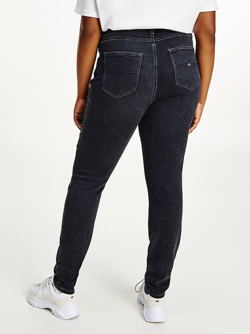 Tommy Hilfiger Curve Melany Ultra High Rise Super Skinny Jean Pantolon Kadın Denim | TH352EUO