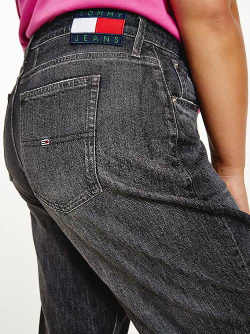 Tommy Hilfiger Curve Mom Ultra High Rise Tapered Jean Pantolon Kadın Denim | TH095HEZ