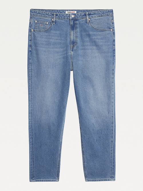 Tommy Hilfiger Curve Mom Ultra High Rise Tapered Jean Pantolon Kadın Denim | TH925RIE