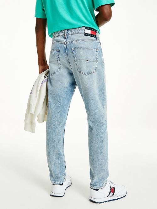 Tommy Hilfiger Dad Tapered Distressed Jean Pantolon Erkek Denim | TH940EWB