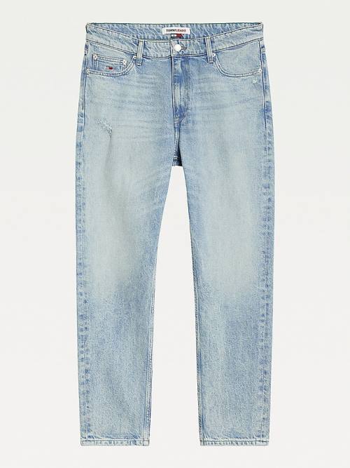 Tommy Hilfiger Dad Tapered Distressed Jean Pantolon Erkek Denim | TH940EWB