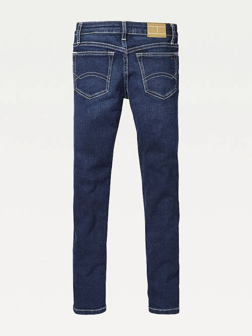 Tommy Hilfiger Dark Wash Skinny Jean Pantolon Kiz Çocuk Denim | TH539PDF