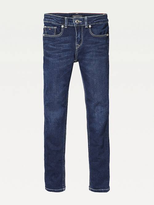 Tommy Hilfiger Dark Wash Skinny Jean Pantolon Kiz Çocuk Denim | TH539PDF