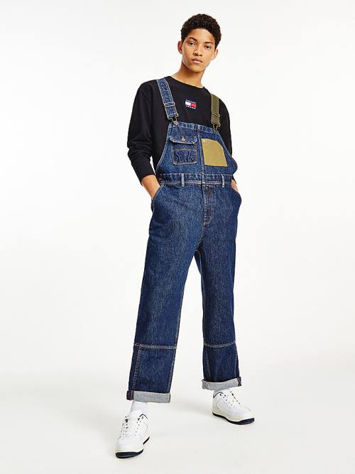 Tommy Hilfiger Denim Dungarees Jean Pantolon Erkek Denim | TH169EID