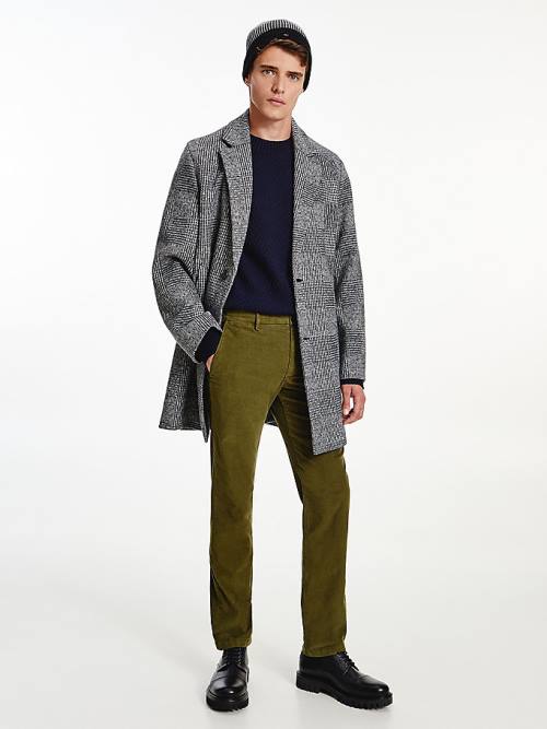 Tommy Hilfiger Denton Straight Corduroy Chinos Pantolon Erkek Kahverengi | TH057XSB