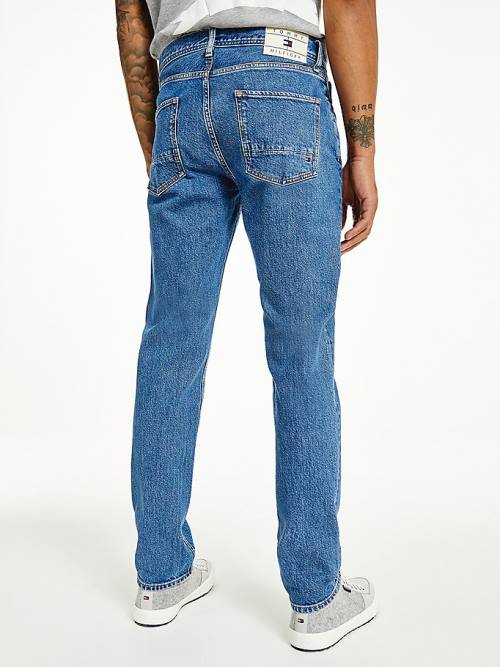 Tommy Hilfiger Denton Straight Crest Jean Pantolon Erkek Denim | TH814DSN