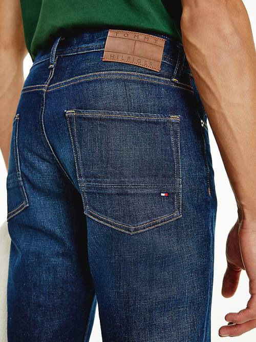 Tommy Hilfiger Denton Straight Faded Jean Pantolon Erkek Denim | TH198FXV