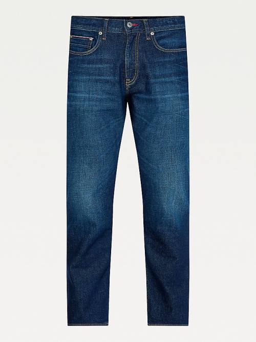 Tommy Hilfiger Denton Straight Faded Jean Pantolon Erkek Denim | TH198FXV