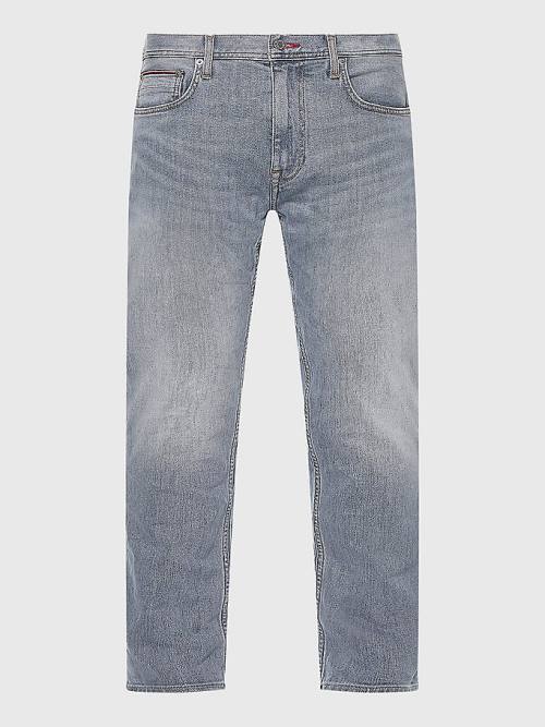 Tommy Hilfiger Denton Straight Faded Jean Pantolon Erkek Denim | TH781ERF