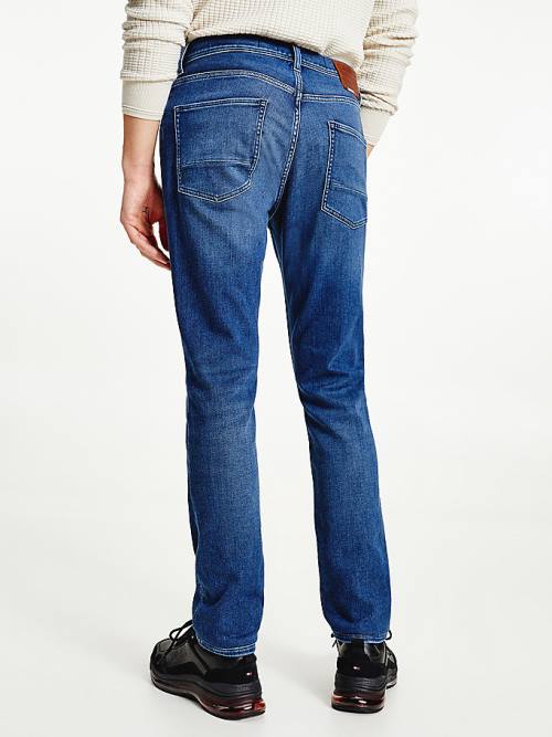 Tommy Hilfiger Denton Straight Faded Jean Pantolon Erkek Denim | TH795ITD