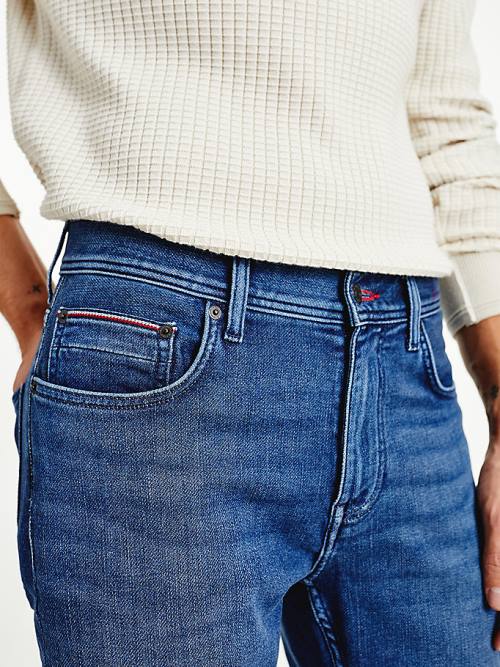 Tommy Hilfiger Denton Straight Faded Jean Pantolon Erkek Denim | TH795ITD