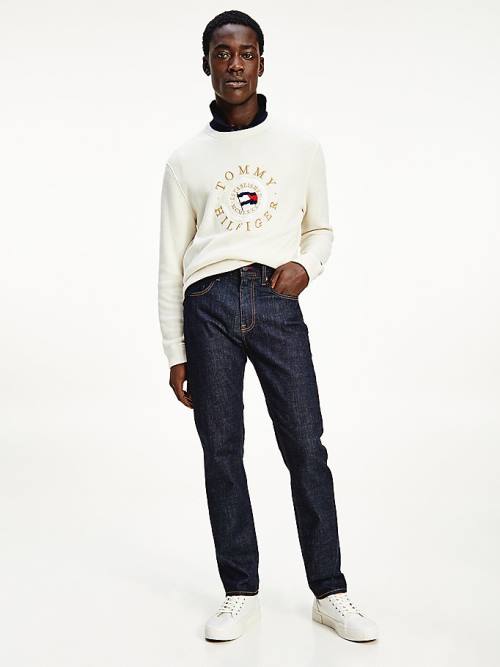 Tommy Hilfiger Denton Straight Jean Pantolon Erkek Denim | TH465YAR