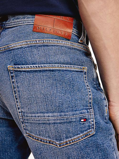 Tommy Hilfiger Denton Straight Jean Pantolon Erkek Denim | TH901URX