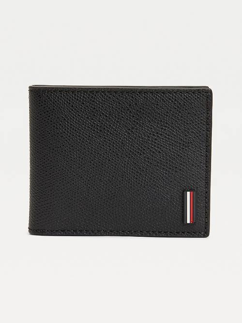 Tommy Hilfiger Deri Small Credit Card Cüzdan Erkek Siyah | TH416CVR