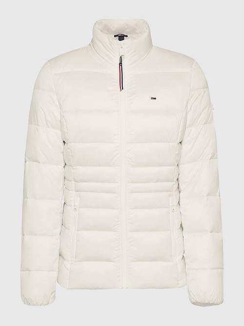 Tommy Hilfiger Down Quilted Ceket Kadın Bej Rengi | TH035DSQ