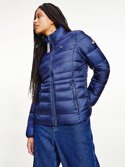 Tommy Hilfiger Down Quilted Ceket Kadın Mavi | TH387FOM