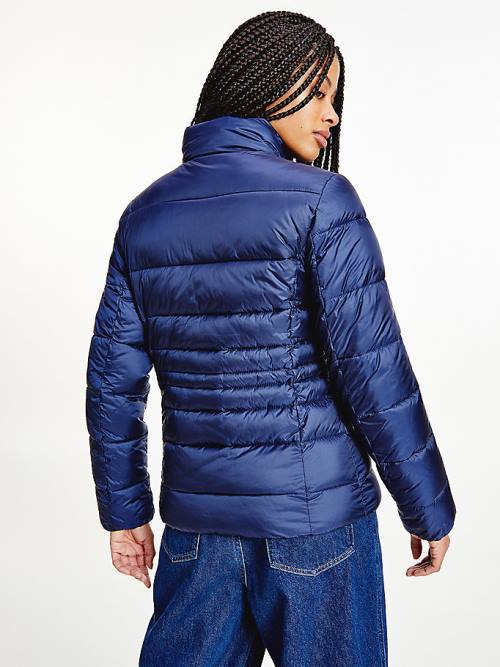 Tommy Hilfiger Down Quilted Ceket Kadın Mavi | TH387FOM