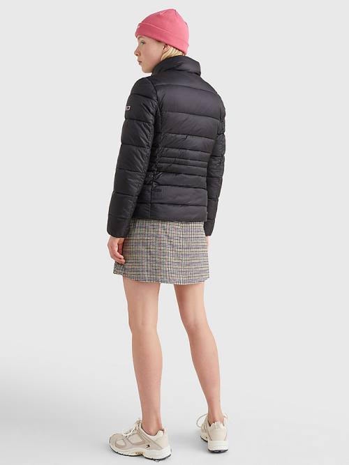 Tommy Hilfiger Down Quilted Ceket Kadın Siyah | TH698PQB