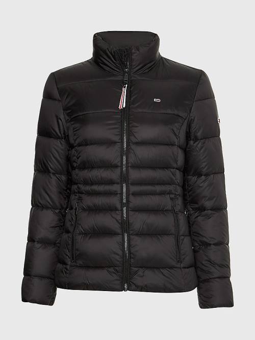 Tommy Hilfiger Down Quilted Ceket Kadın Siyah | TH698PQB