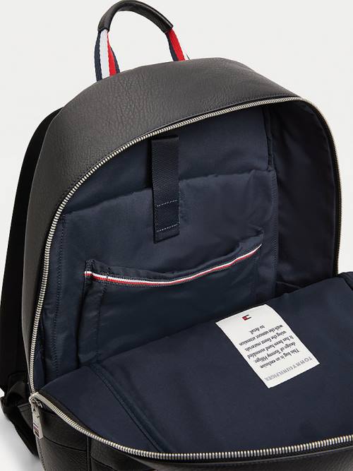 Tommy Hilfiger Downtown Backpack Çanta Erkek Siyah | TH092UQJ