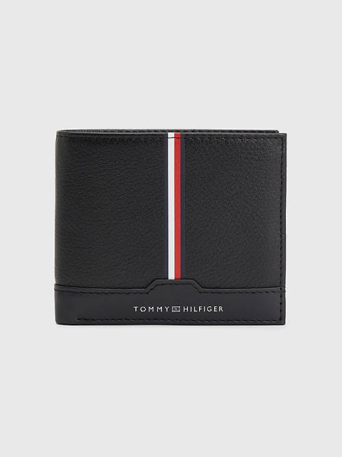 Tommy Hilfiger Downtown Card And Coin Cüzdan Erkek Siyah | TH380IYQ